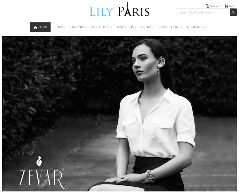 Lily Paris Homepage