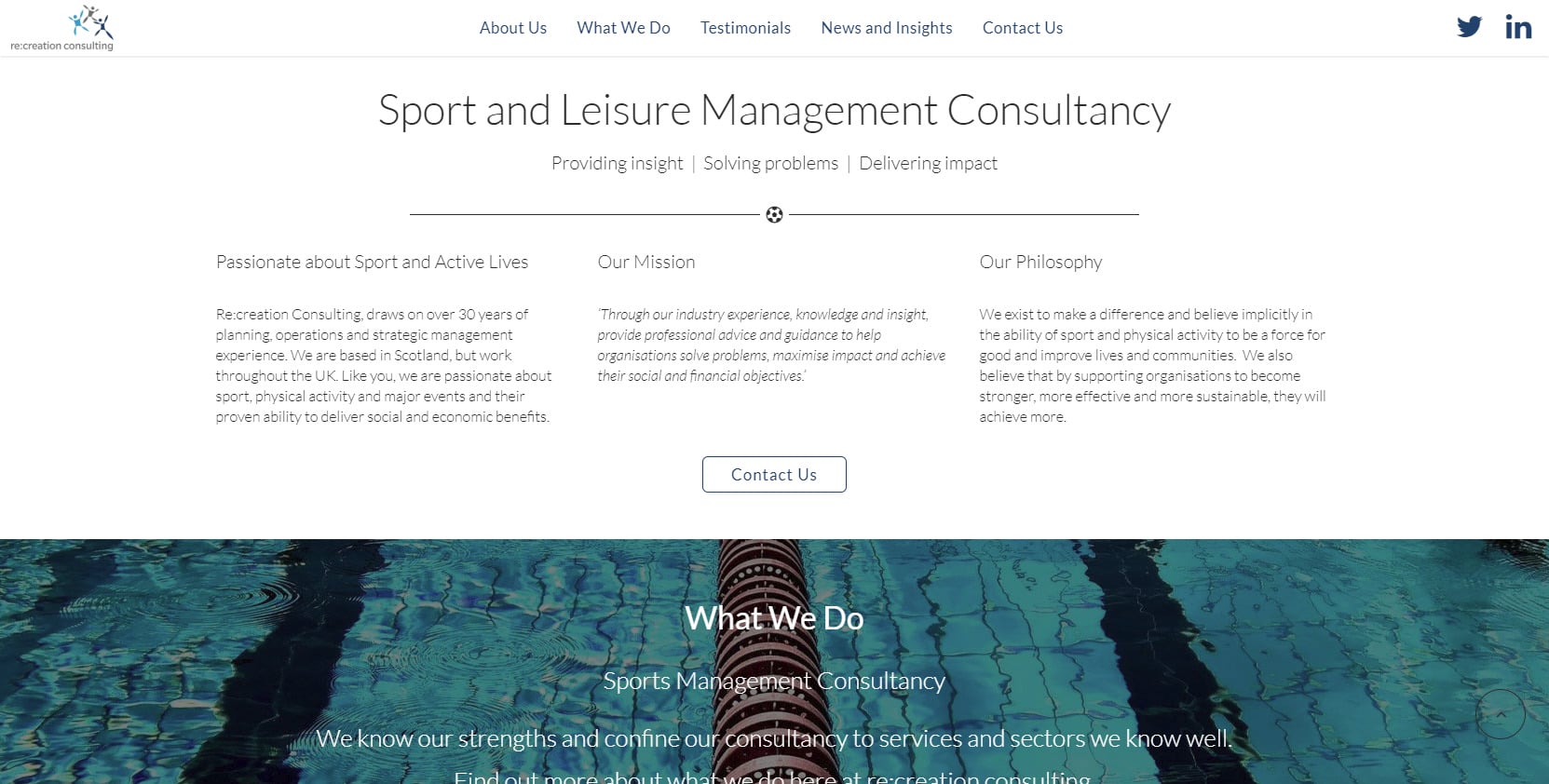 re creation consulting Experienced Sports Consultants Scotland 2