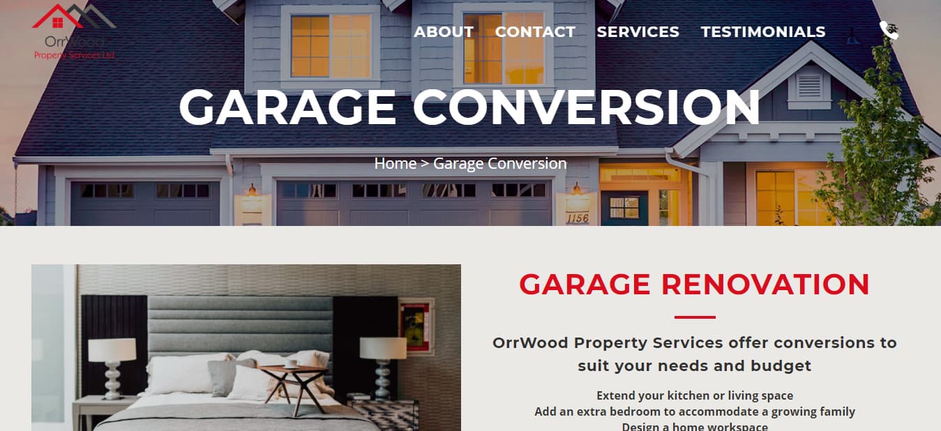 Garage Conversion and Development in Glasgow Call us for a Free Quote