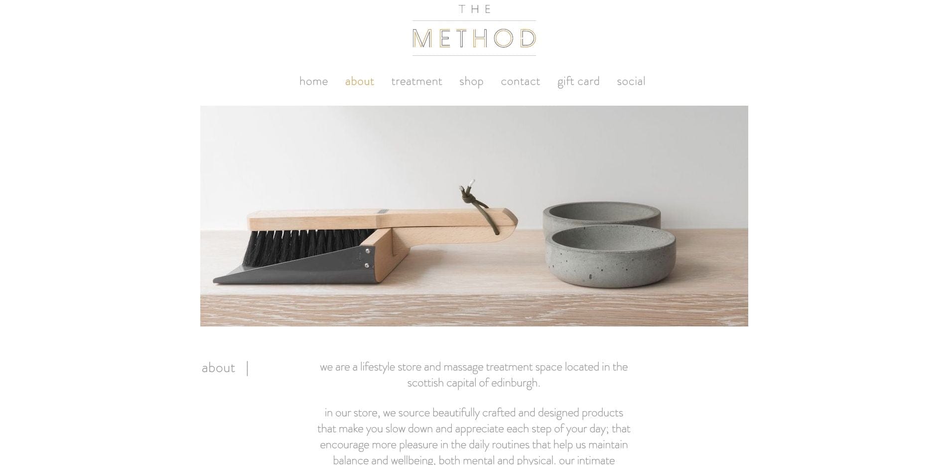 The Method Website Design - Primal Space