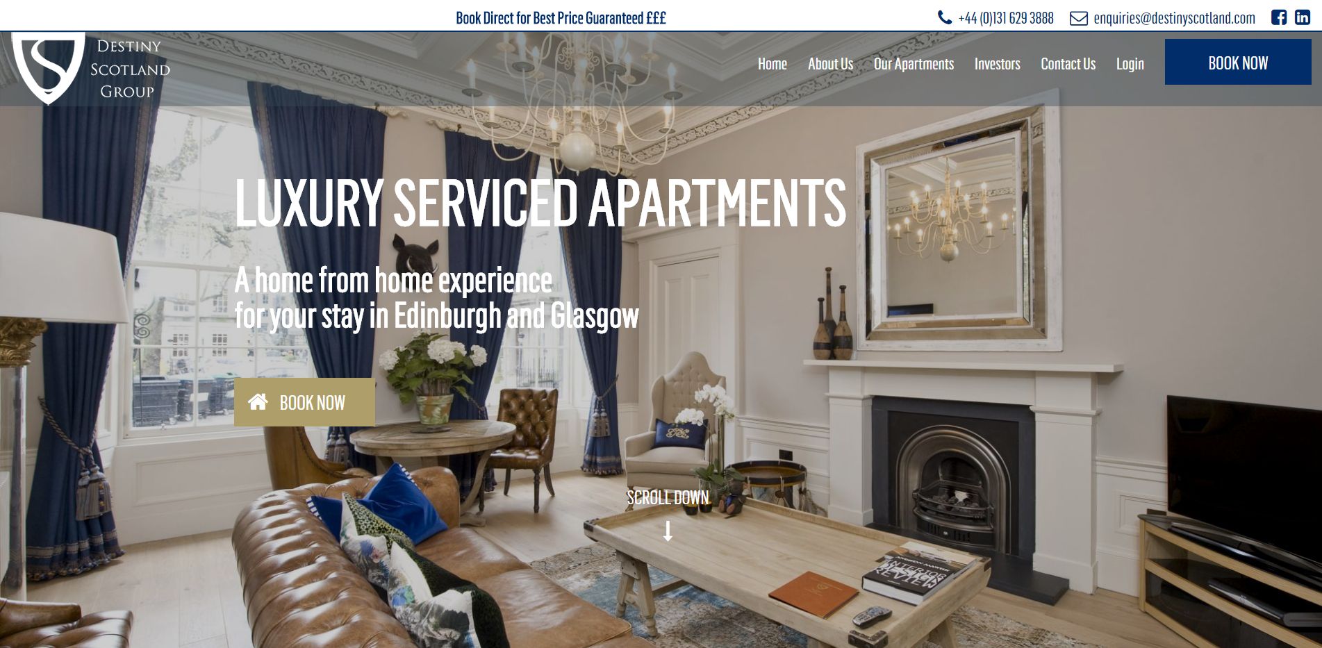 Destiny Scotland Luxury Scottish Apartments to Rent