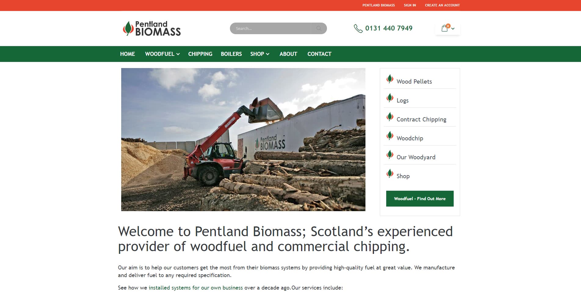 Pentland-Biomass-Homepage-Products-Section