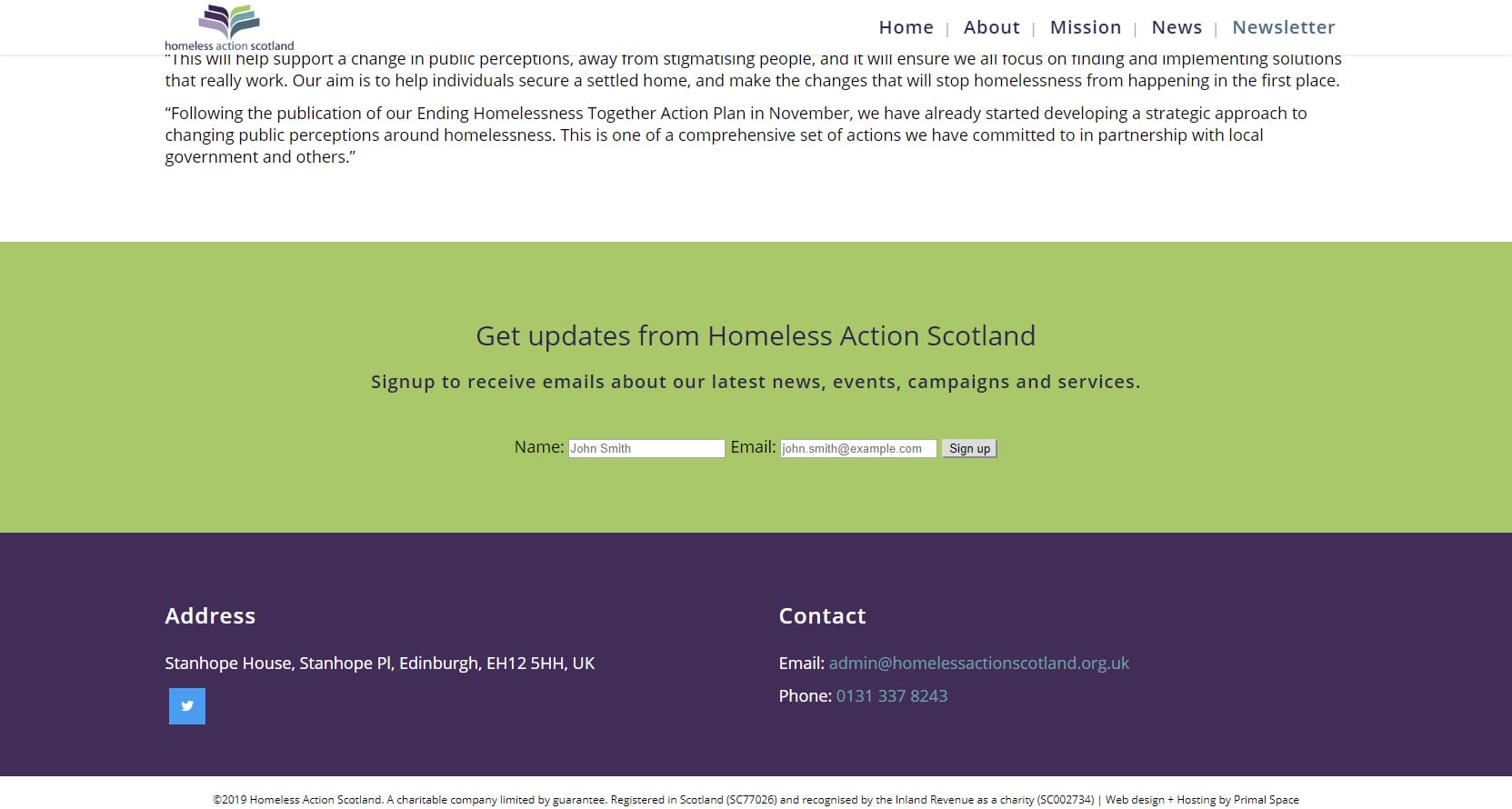 Homepage Homeless Action Scotland (2)
