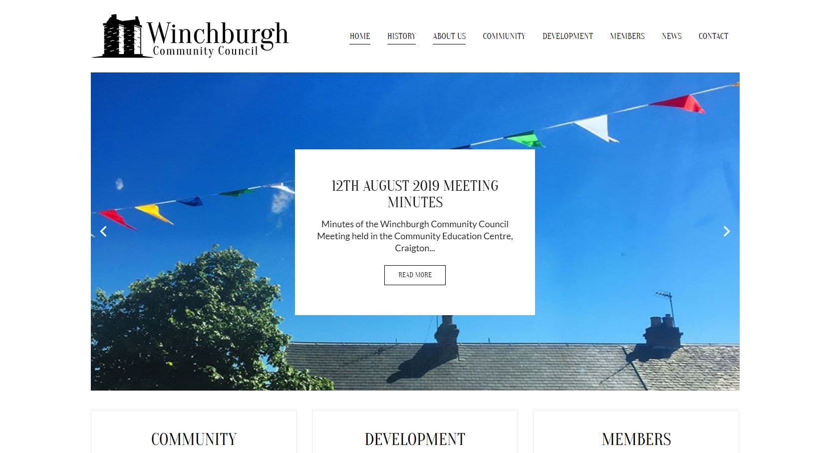 Winchburgh Community Council Header