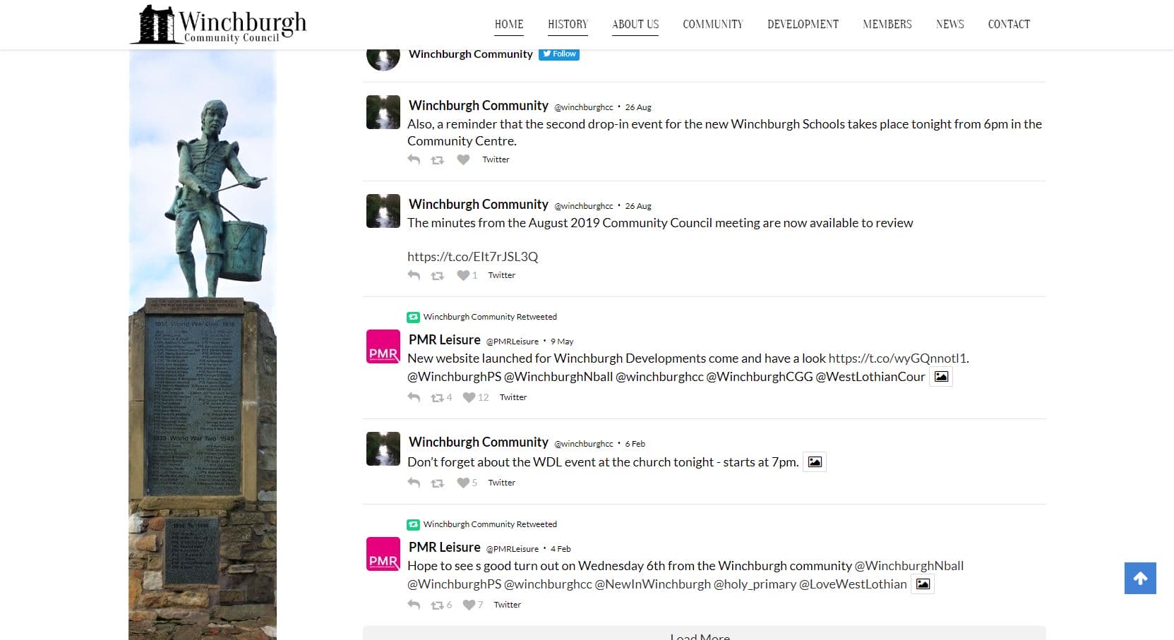 Winchburgh Community Council Twitter Feed
