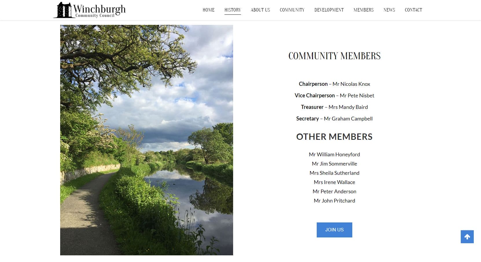 Winchburgh Community Council Development Members