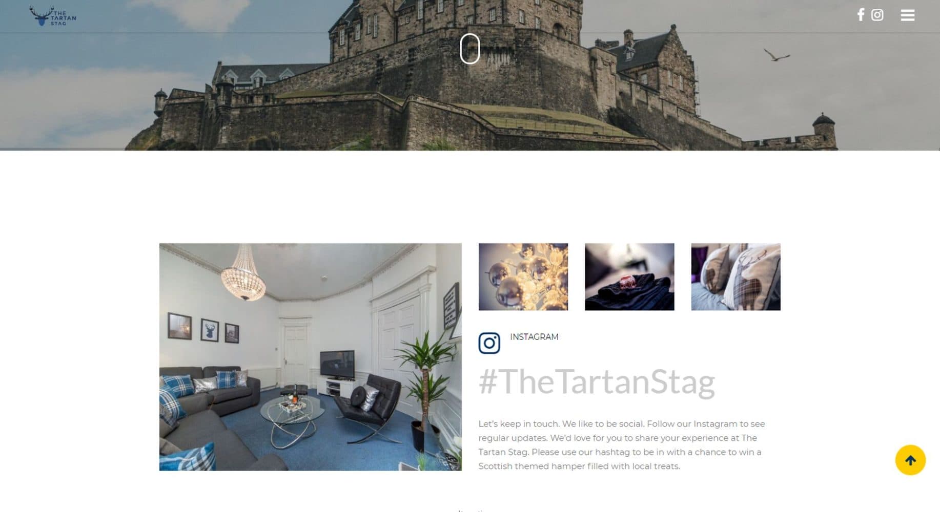 Tartan Stag Website Design Castle