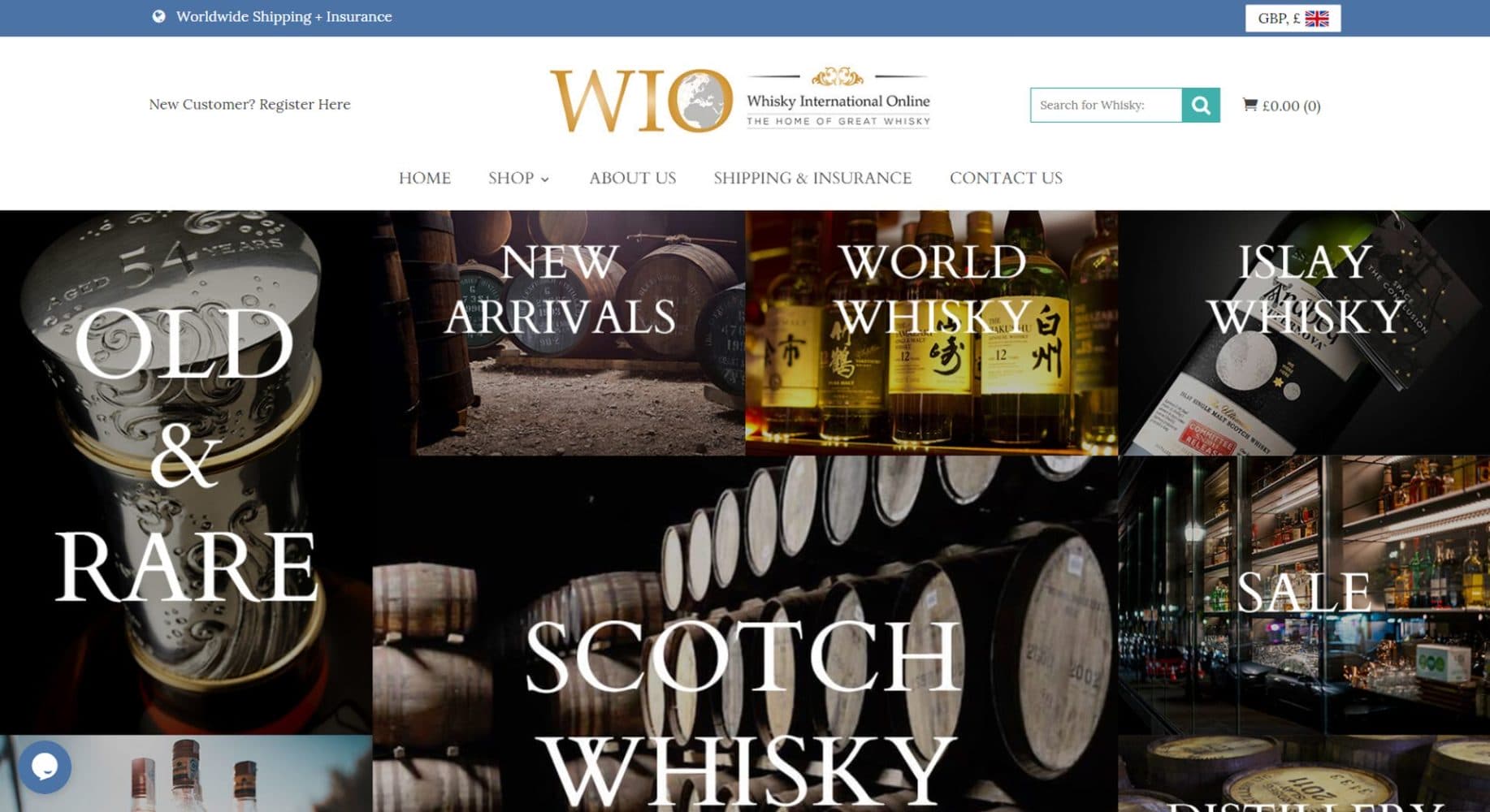 Whisky International Online Gallery