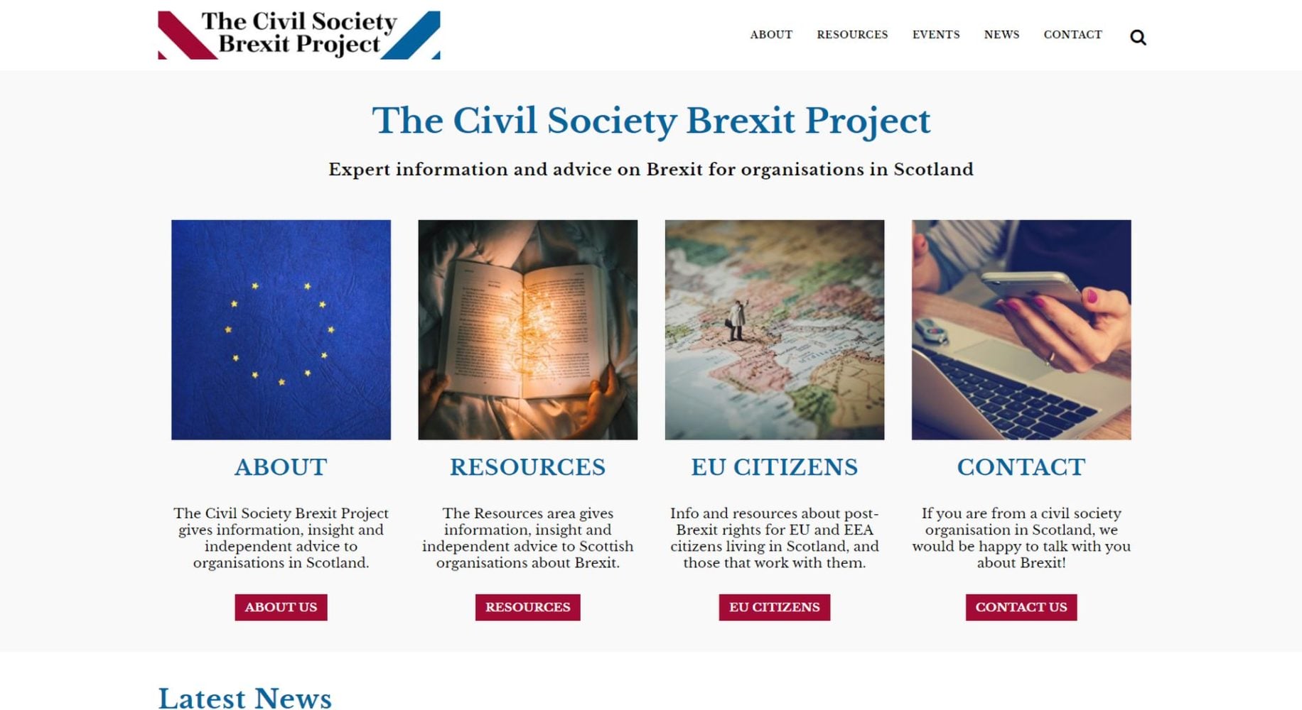 Civil Society Brexit Homepage