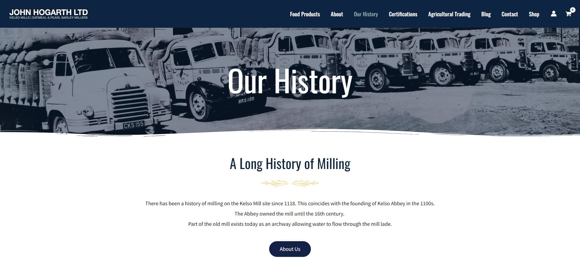 John Hogarth Website Design History